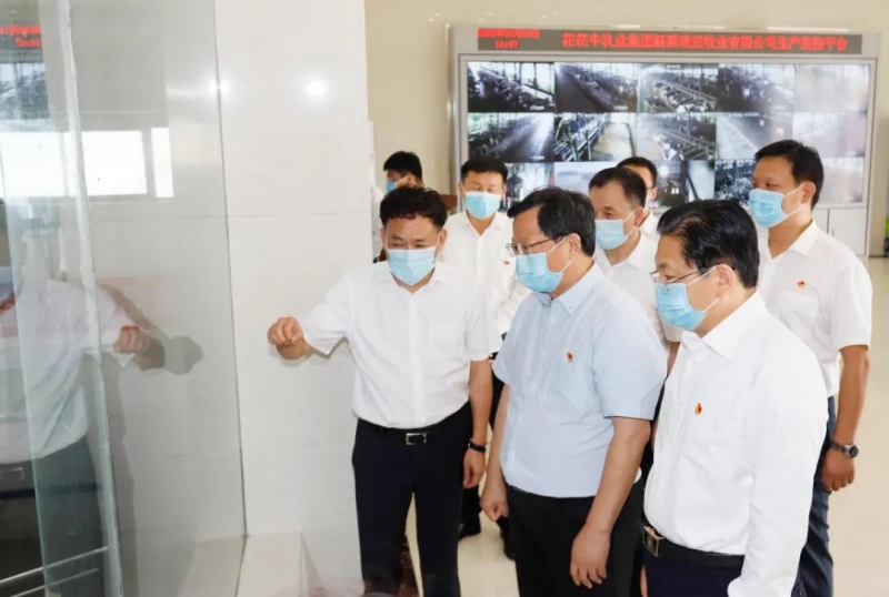 快訊 | 河南省委常委、省紀委書記、省監委主任任正曉蒞臨花花牛乳業集團新蔡瑞亞牧場調研