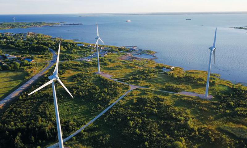 時間表：Eesti Energia將大型風力發電機推向了風力發電機組