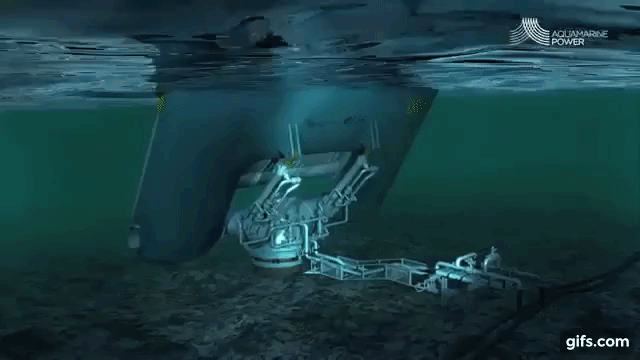 世界上最大的使用波浪能的水力發(fā)電機(jī)