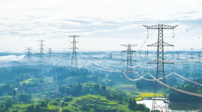 川渝特高壓交流工程投運提升區域清潔能源輸送能力