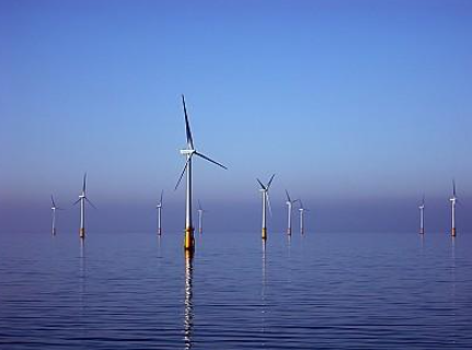 中國臺灣彰化920兆瓦海上風電場全部風機安裝完成