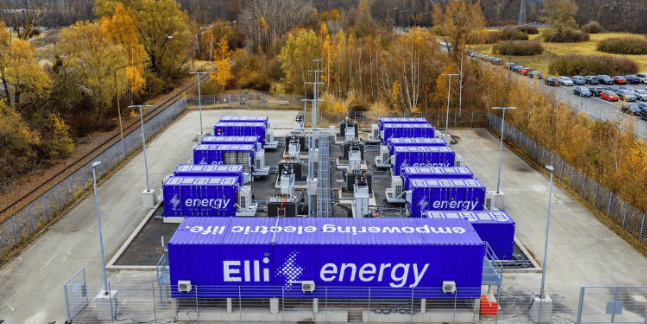 大眾汽車在德國薩爾茨吉特啟用首個大型電池儲能項目Elli PowerCenter