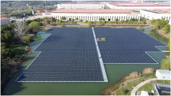 安徽白馬山全綠電工廠項目構建“光伏+儲能+微電網”協同運行體系