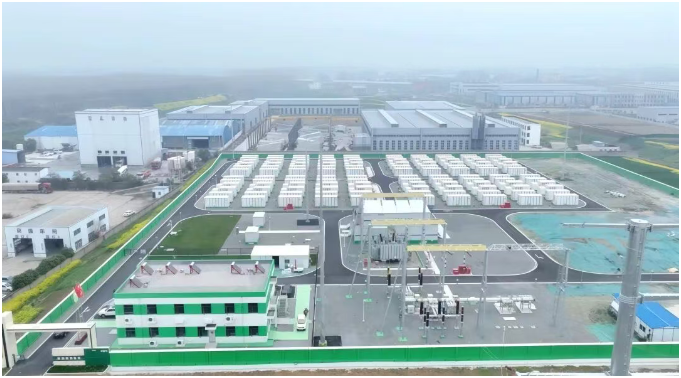 總投資7.6億元！河南最大電網側儲能電站投運