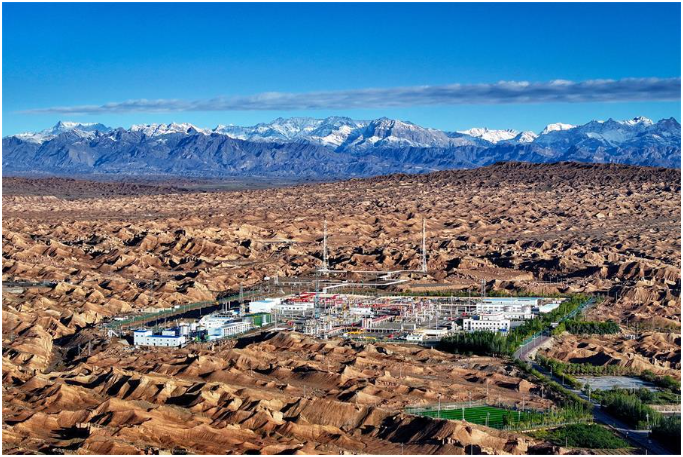 西氣東輸第一源——克拉2氣田誕生第七口百億立方井